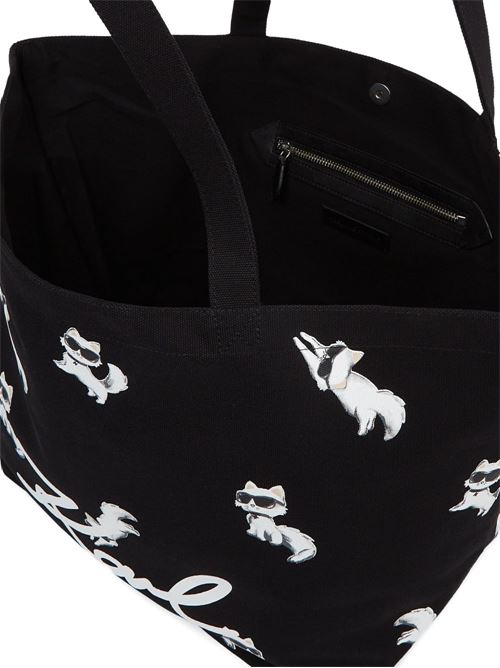 Borsa donna tote K/Ikon Choupette Karl Lagerfeld | B1W50053999